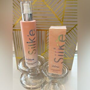 ✨Silk’e Hair Detangler Spray + Heat Defense Serum Set | New | Full Size✨Sealed
